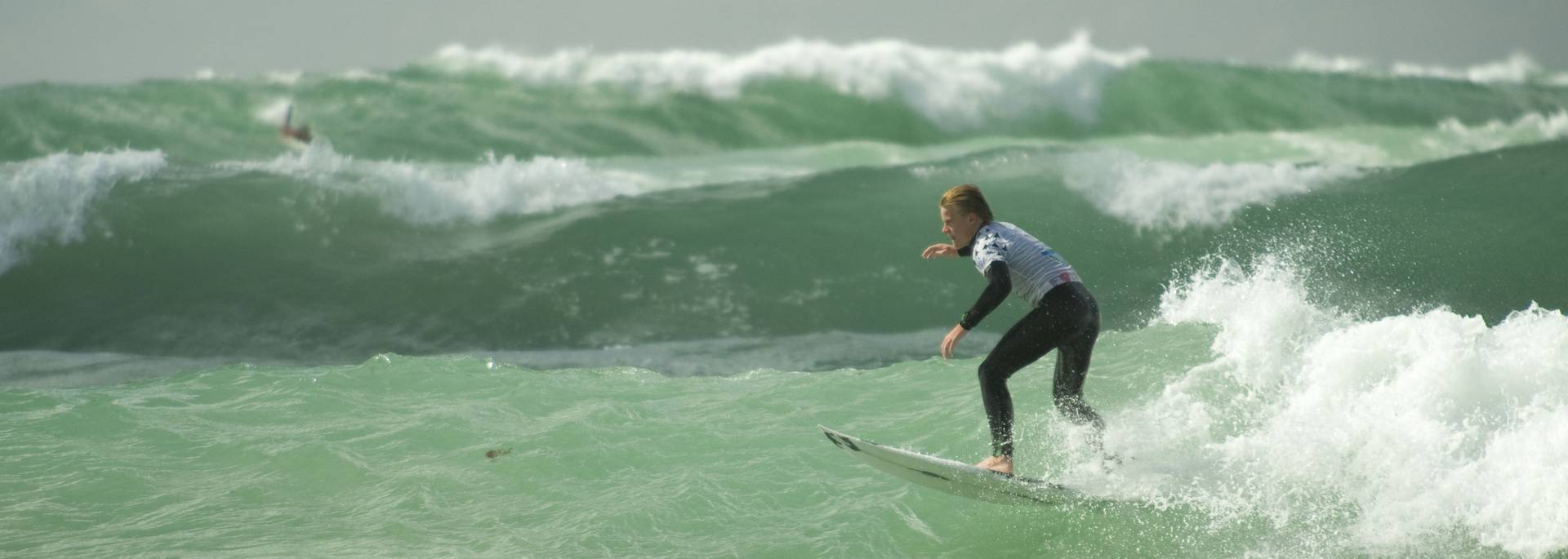 Surfing competition at La Torche, Pays Bigouden ©Jakez