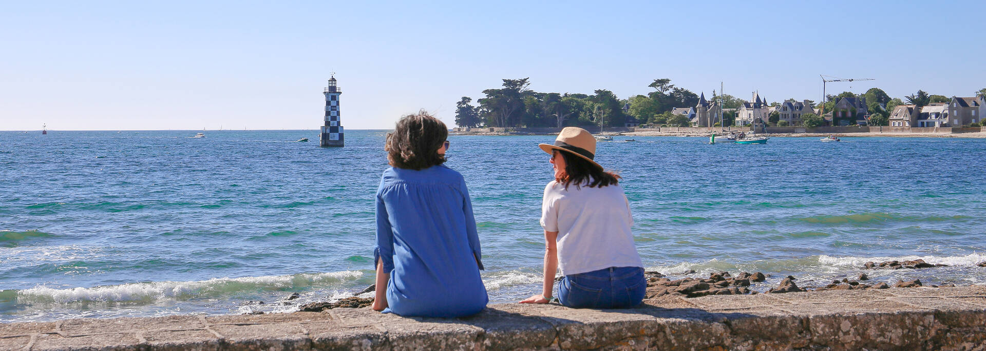 Admirez la balise des perdrix à l'Île-Tudy © E Cléret