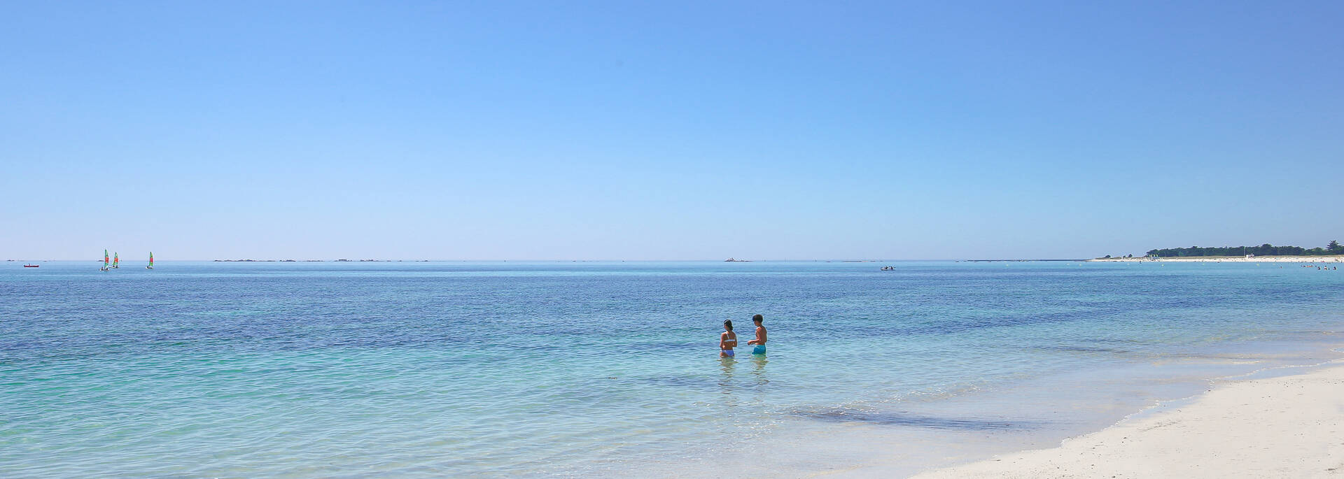 Plage de la Grève Blanche au Guilvinec en Pays Bigouden Sud - © E Cléret