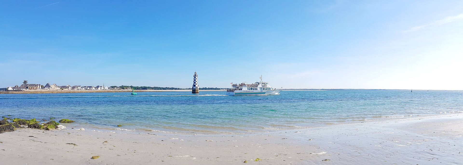 Profiter de la vue sur l'Île-Tudy © E Cléret