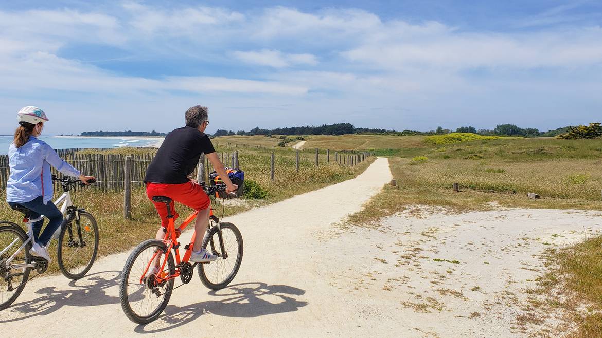 Faire du vélo en Pays Bigouden © E Cléret