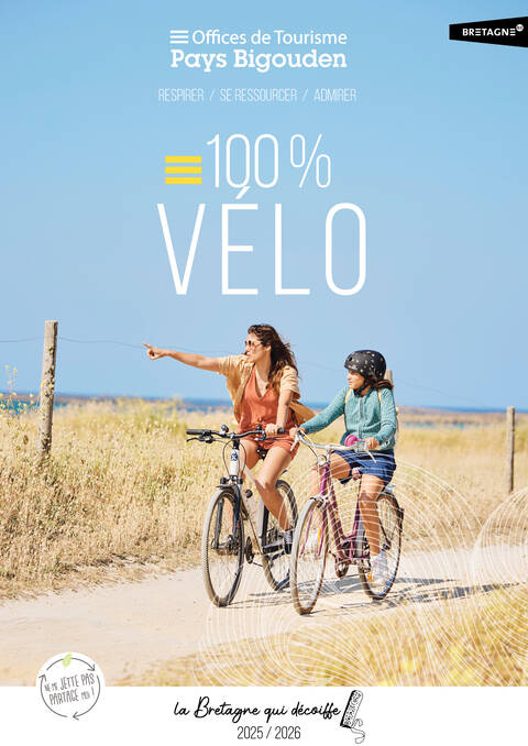 Carte vélo en Pays Bigouden Sud 2025