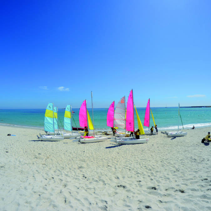 Water sports at Lesconil, Pays Bigouden © CNPA