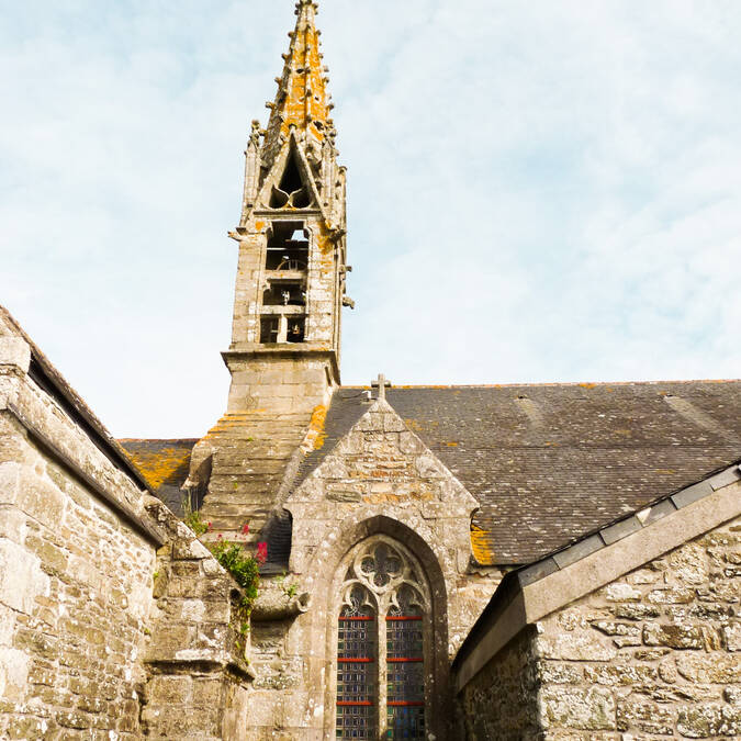 Eglise St Annouarn à  Peumerit en Pays Bigouden ©C.Dameron
